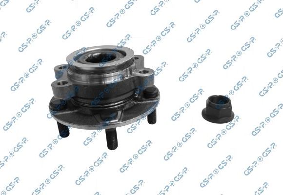 Ступица колеса с интегрированным подшипником (в сборе) GSP передняя правая/левая для Renault Koleos I 2008-2016. Артикул 9329006K