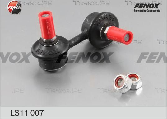 Стойка (тяга) стабилизатора Fenox передняя левая для Hyundai Accent I 1994-2000. Артикул LS11007