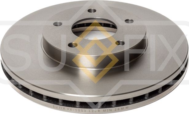 Диск тормозной передний (280x28) (Sufix). Артикул FX1053