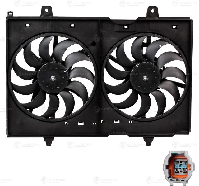 Вентилятор радиатора двигателя Luzar для Nissan X-Trail T31 2007-2013. Артикул LFK 141G4