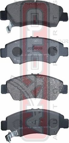 Тормозные колодки Akyoto Packing AKYOTO. Артикул AKD-1159