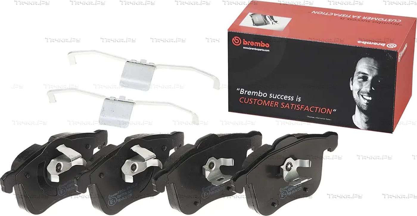 Тормозные колодки Brembo PRIME LINE передние для Cadillac BLS 2006-2009. Артикул P 59 046