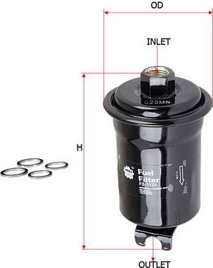 Топливный фильтр Sakura. Артикул FS-1126