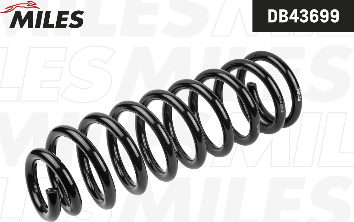 Пружина подвески Ssangyong Rexton I,II 06-передняя DB43699 (Miles). Артикул DB43699