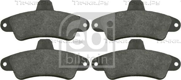 Тормозные колодки Febi Bilstein задние для Ford Mondeo II 1996-2000. Артикул 16393