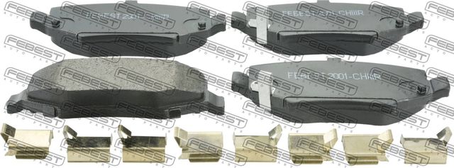 Тормозные колодки Febest задние для Dodge Nitro 2006-2012. Артикул 2001-CHIIIR