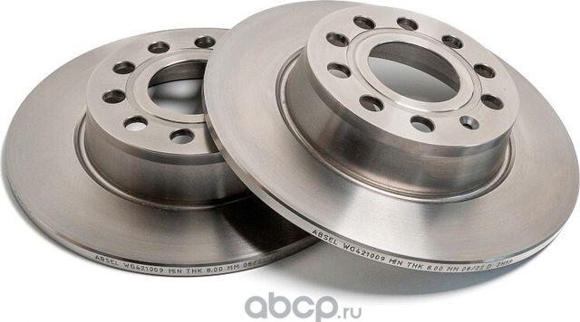 Диск тормозной задний (Absel). Артикул WG421009