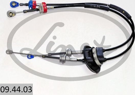 Трос переключения передач КПП Linex правый/левый для Citroen C2 2003-2012. Артикул 09.44.03