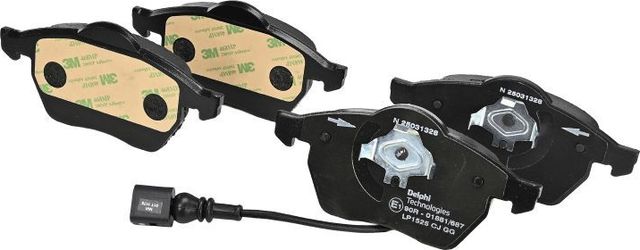 Тормозные колодки Delphi (Low-Metallic). Артикул LP1525