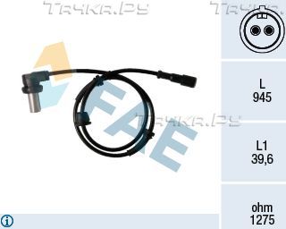 Датчик ABS FAE передний для Audi A6 I (C4) 1994-1997. Артикул 78341