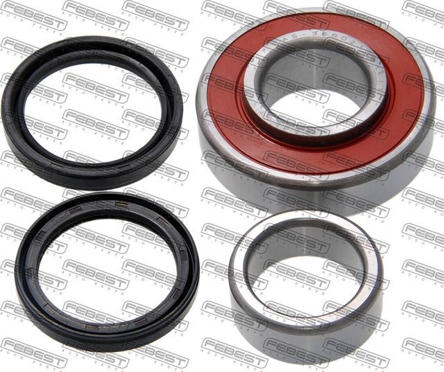 Ступичный подшипник (подшипник ступицы колеса) Febest. Артикул AS-35802126-KIT