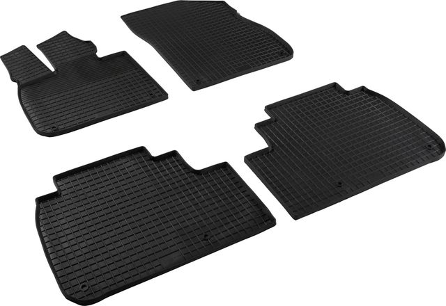 Коврики резиновые Seintex с узором сетка для салона LiXiang L7 Freeze 2024-2026. Артикул 317993