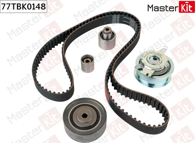 77TBK0148 Комплект ремня ГРМ Skoda RAPID (NH3) 2012 - (Master KIT). Артикул 77tbk0148