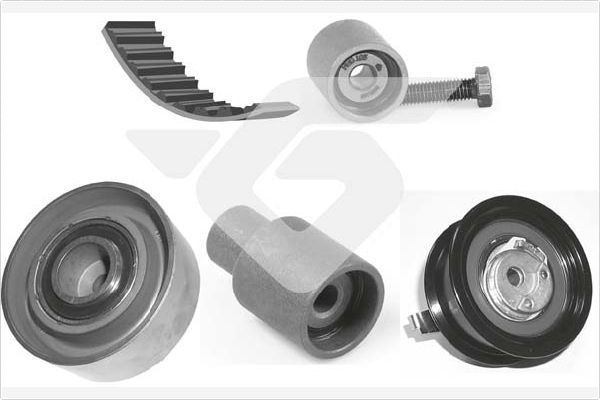 Ремень ГРМ с роликами (комплект) Hutchinson. Артикул KH 160