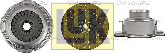 Сцепление (комплект) LuK RepSet для IVECO EuroCargo I, II, III 1992-2015. Артикул 635 3562 00