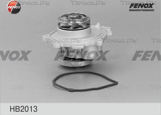 Помпа (водяной насос) Fenox для Opel Mokka I 2012-2026. Артикул HB2013