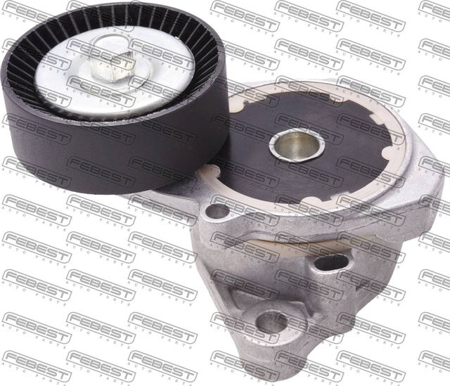 Натяжной ролик (натяжитель) приводного клинового зубчатого ремня Febest. Артикул 0190-URS206