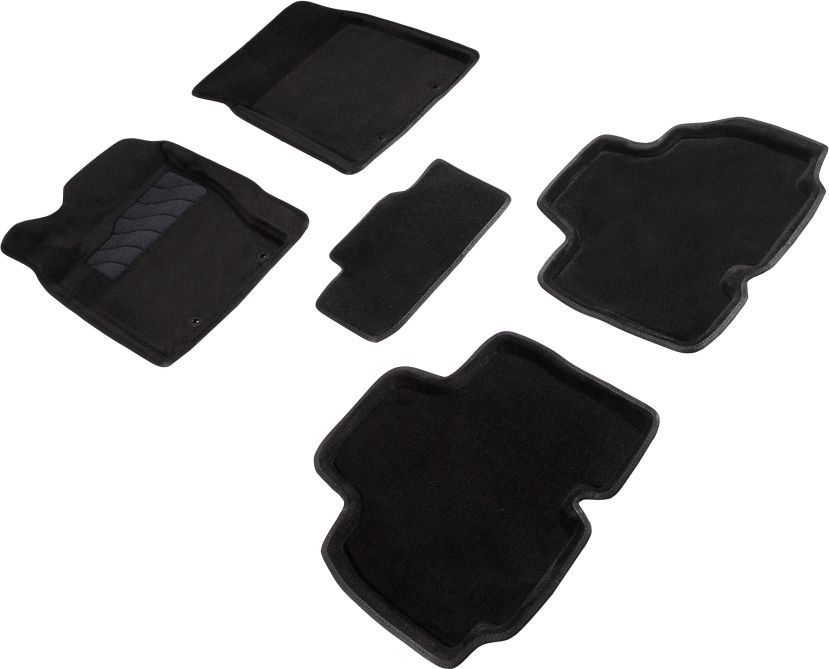 Коврики Seintex 3D ворсовые для салона SsangYong Kyron 2011-2015. Артикул 83741