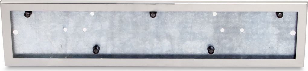 Рамка Arbori номерного знака (нерж.сталь). Артикул AFLNFR001