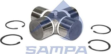 Крестовина карданного вала Sampa для DAF CF 85 2001-2013. Артикул 201.028
