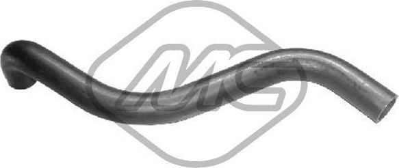 Патрубок радиатора (системы охлаждения) Metalcaucho. Артикул 08851