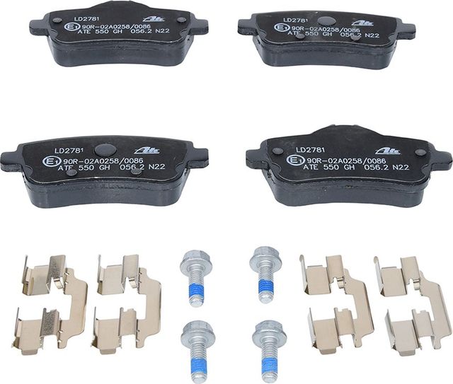 Тормозные колодки ATE Ceramic. Артикул 13.0470-2781.2