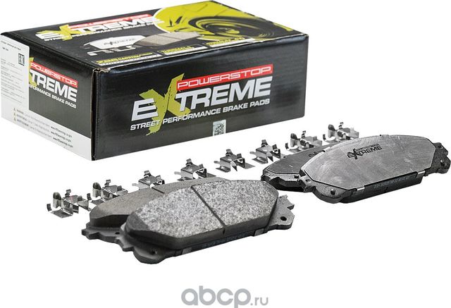 Передние керамические колодки Evolution PLUS Z17 PowerStop 17-1324. Артикул 171324