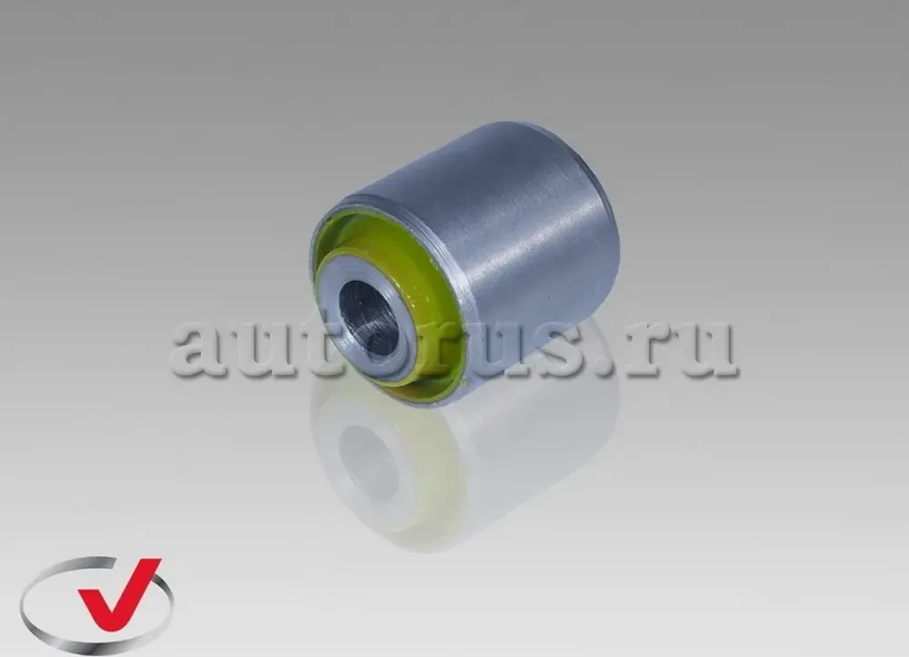 Сайлентблок Полиуретановый (усиленный) амортизатора (Vtulka). Артикул 306983