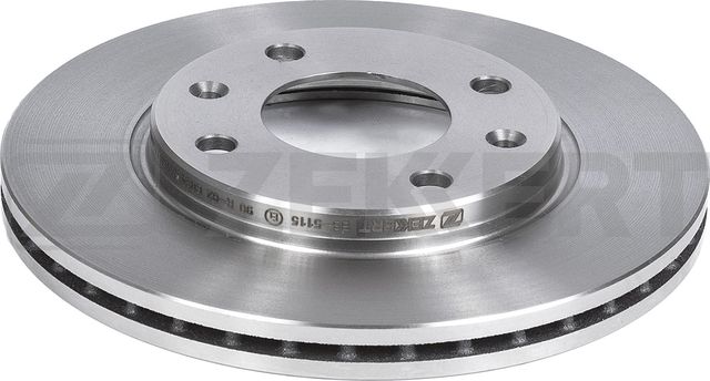 Тормозной диск Zekkert передний для Citroen Saxo 1996-2004. Артикул BS-5115