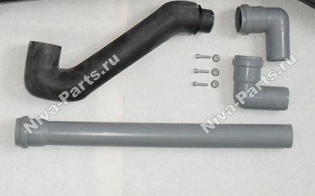 Установочный комплект шноркеля Niva-Parts для Chevrolet Niva 2002-2020. Артикул NP-00395
