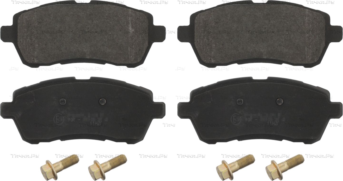 Тормозные колодки Blue Print передние для Ford Fiesta VI 2008-2019. Артикул ADM54294