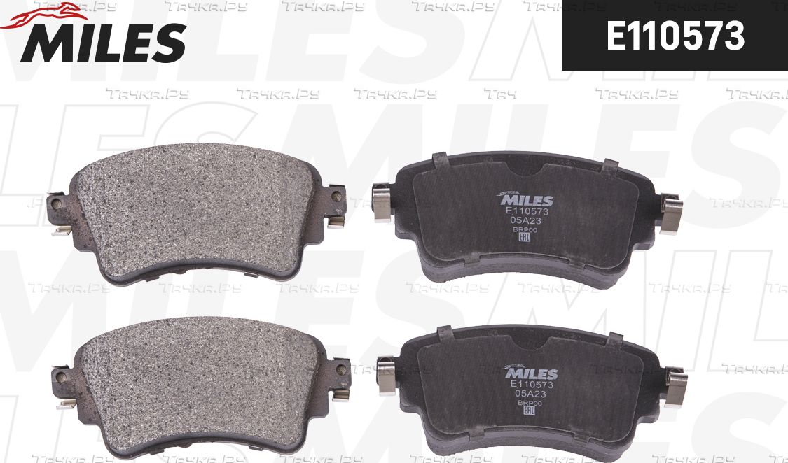 Тормозные колодки Miles задние для Audi A4 allroad V (B9) 2016-2026. Артикул E110573