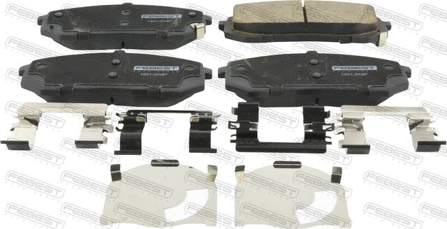 Тормозные колодки Febest. Артикул 1201-DN8F