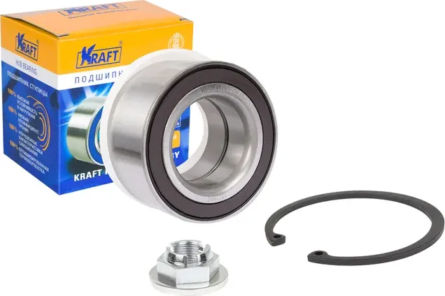 Подшипник ступицы передний (компл.) (Kraft). Артикул KT204614