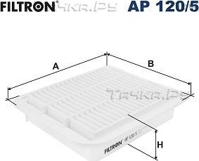 Воздушный фильтр Filtron для Mitsubishi Grandis 2004-2011. Артикул AP 120/5