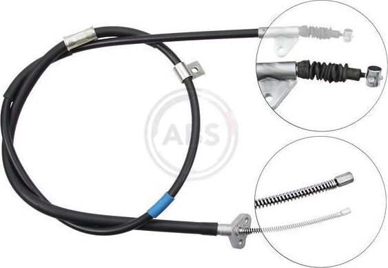 Трос ручника (тросик ручного тормоза) ABS задний правый для Lexus ES III 2001-2006. Артикул K16578