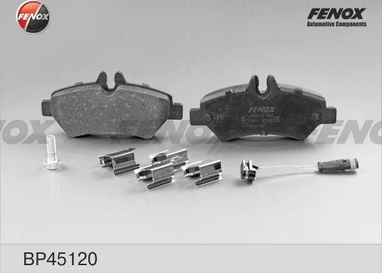 Тормозные колодки Fenox. Артикул BP45120