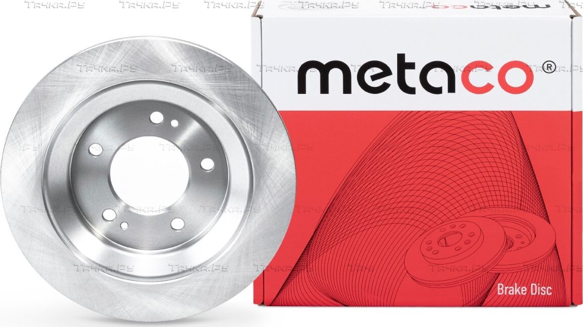 Диск тормозной задний (Metaco). Артикул 3060483