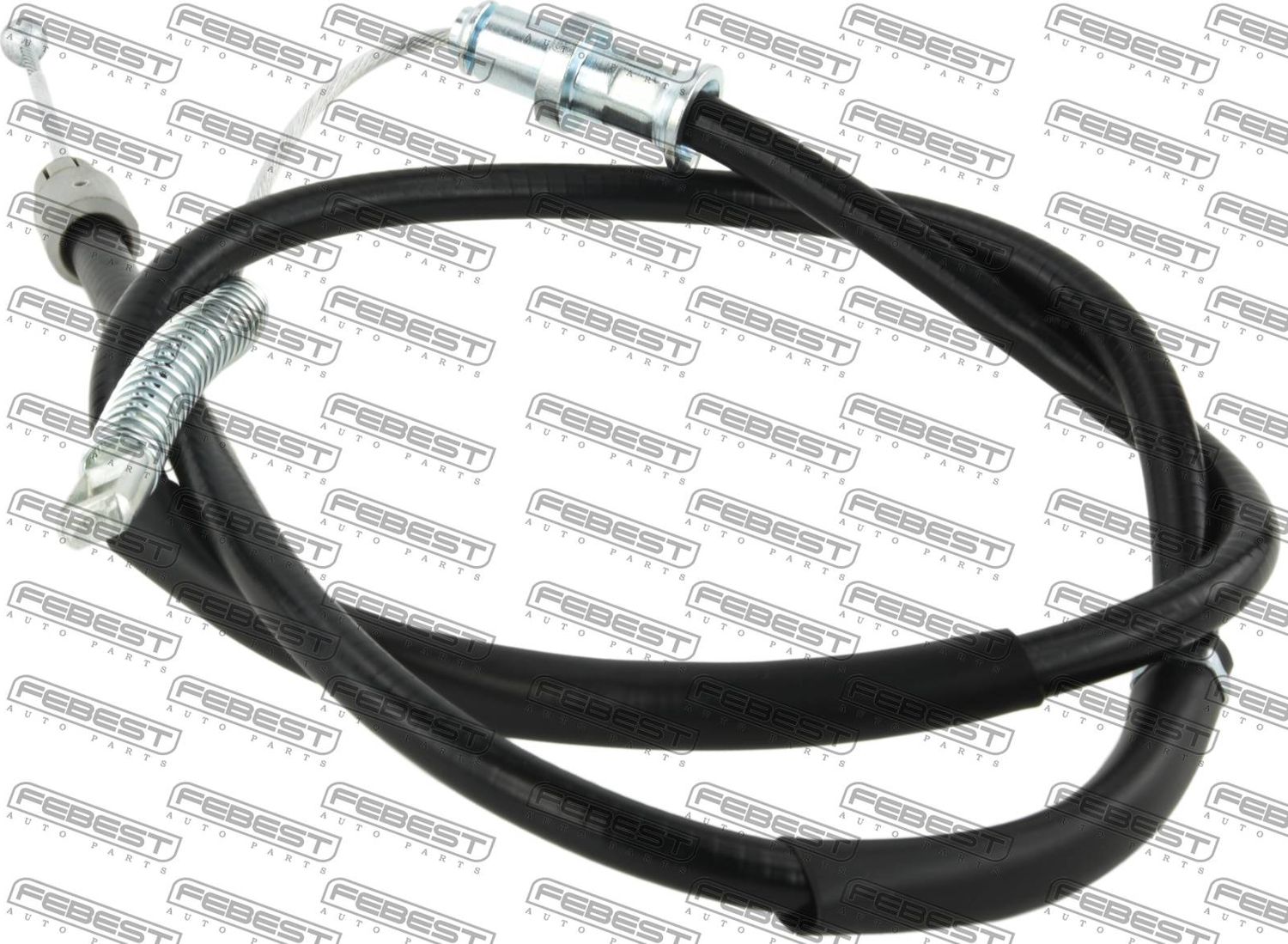 Трос ручника (тросик ручного тормоза) Febest. Артикул 16100-906R
