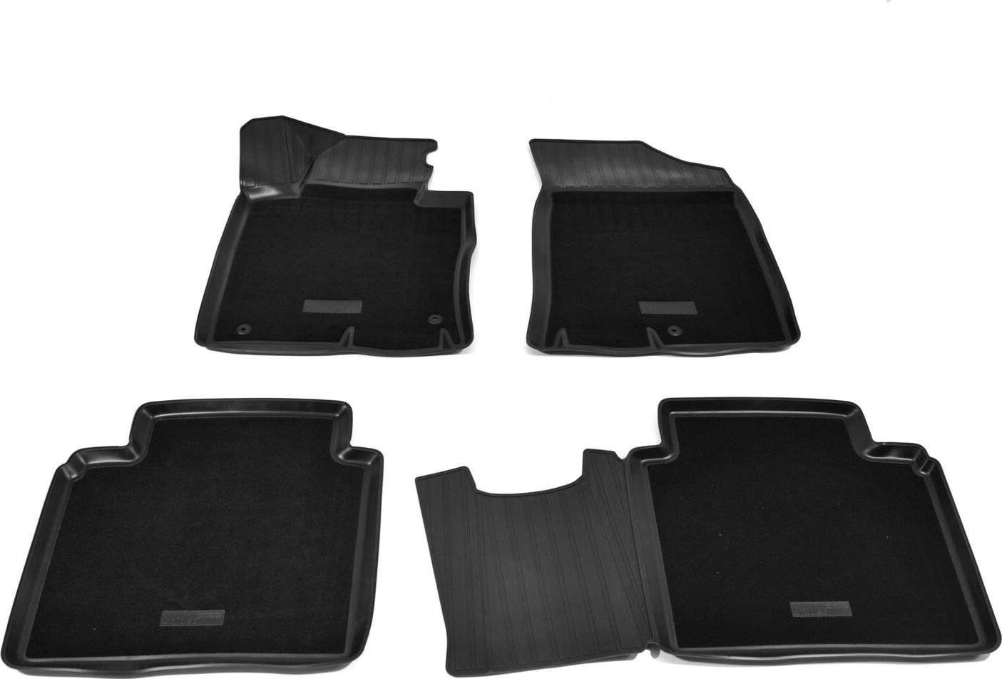 Коврики 3D комбинированные Норпласт для салона Kia Optima IV 2016-2026. Артикул NPA11-C43-265-CM