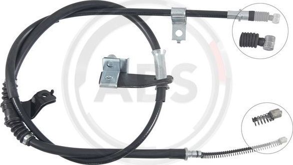 Трос ручника (тросик ручного тормоза) ABS. Артикул K11467