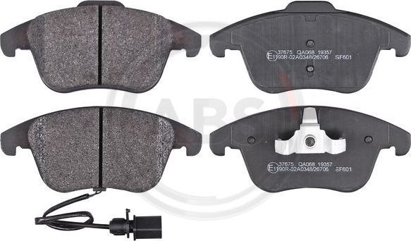 Тормозные колодки ABS передние для Audi A5 I (8T) 2007-2017. Артикул 37675