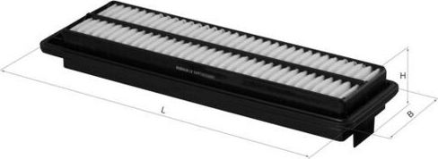 Воздушный фильтр Mahle. Артикул LX 1947