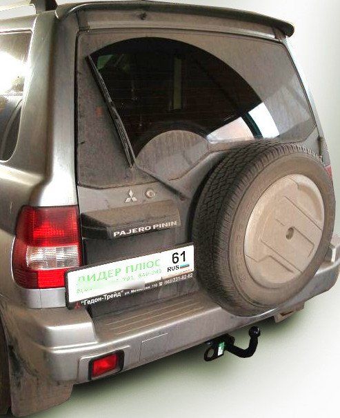 Фаркоп Лидер-Плюс для Mitsubishi Pajero Pinin 1998-2007. Артикул M108-A
