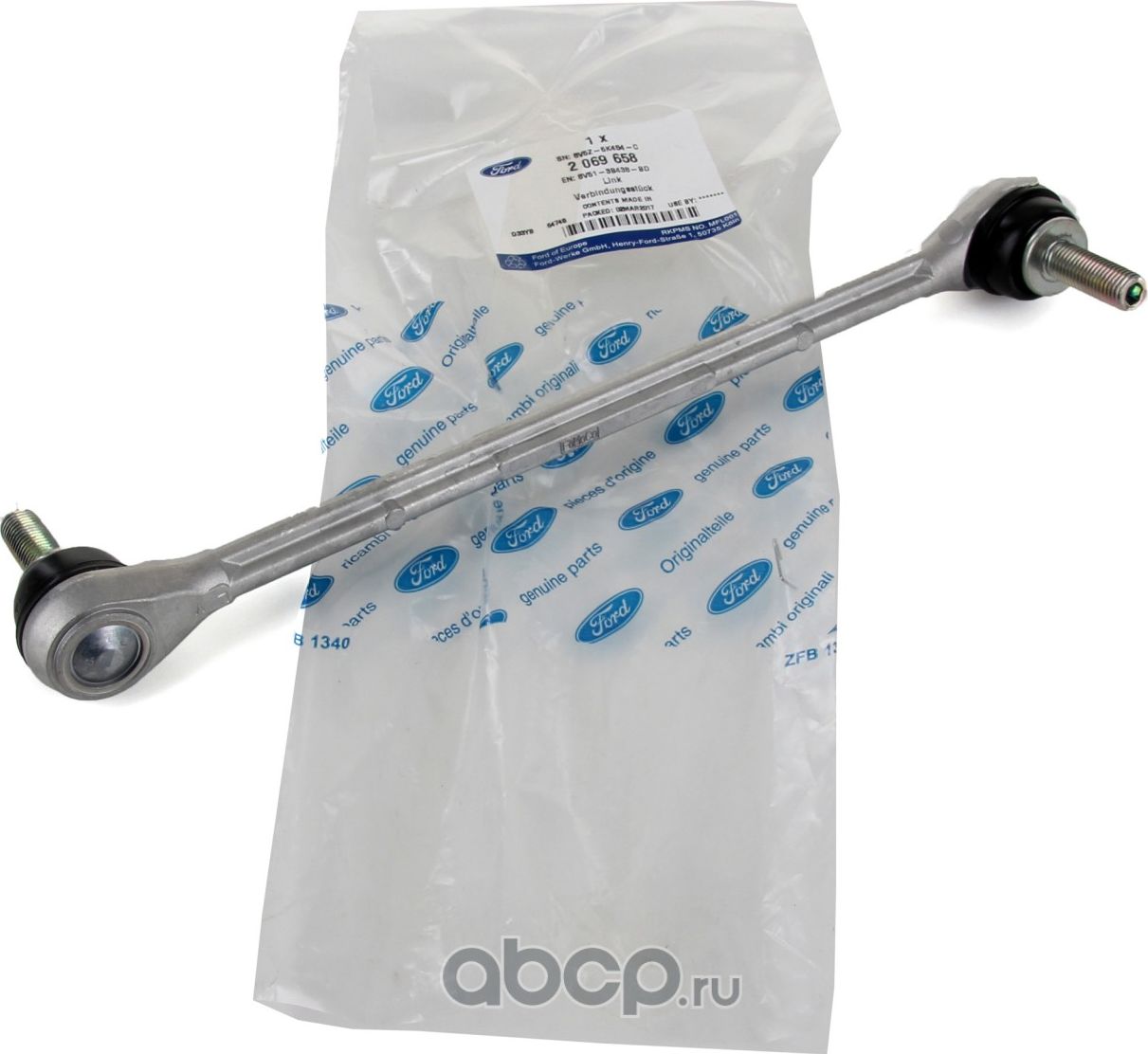 Стойка (тяга) стабилизатора Ford для Ford Transit Connect II 2014-2026. Артикул 2069658