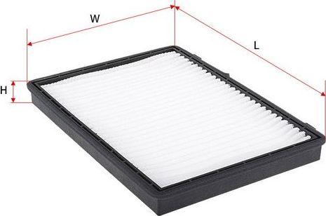 Салонный фильтр Sakura. Артикул CA-65180