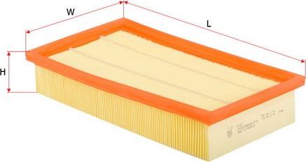 Воздушный фильтр Sakura. Артикул A-2607
