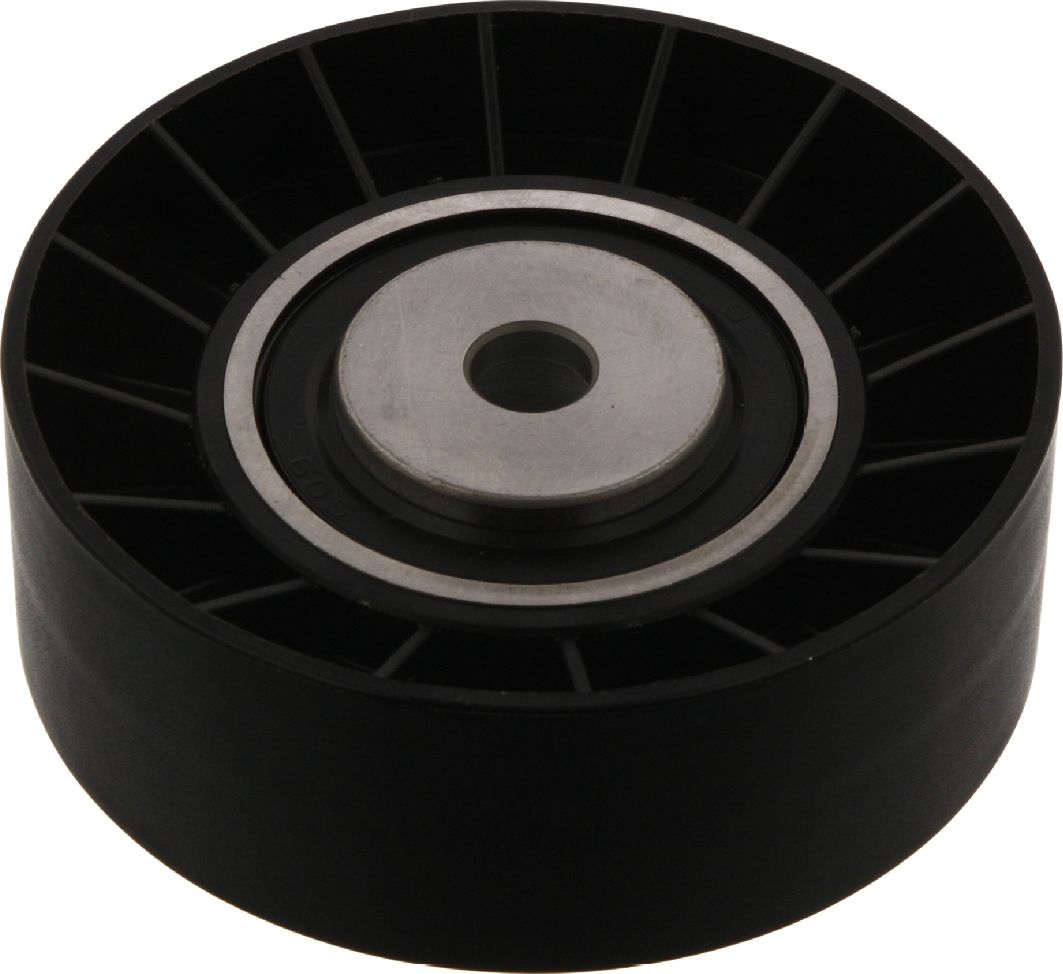 Направляющий (ведущий) ролик приводного поликлинового ремня Febi Bilstein (полимерный материал). Артикул 03673