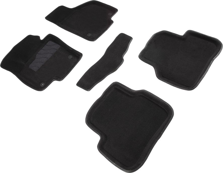 Коврики Seintex 3D ворсовые для салона Volkswagen Passat B7 2011-2014. Артикул 83714