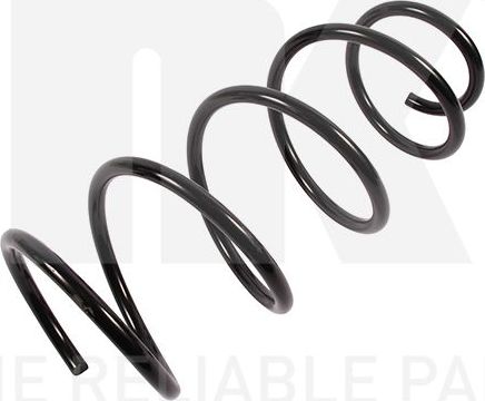 Пружина подвески NK передняя правая/левая для BMW 1 I (E81/E82/E87/E88) 2005-2011. Артикул 531576